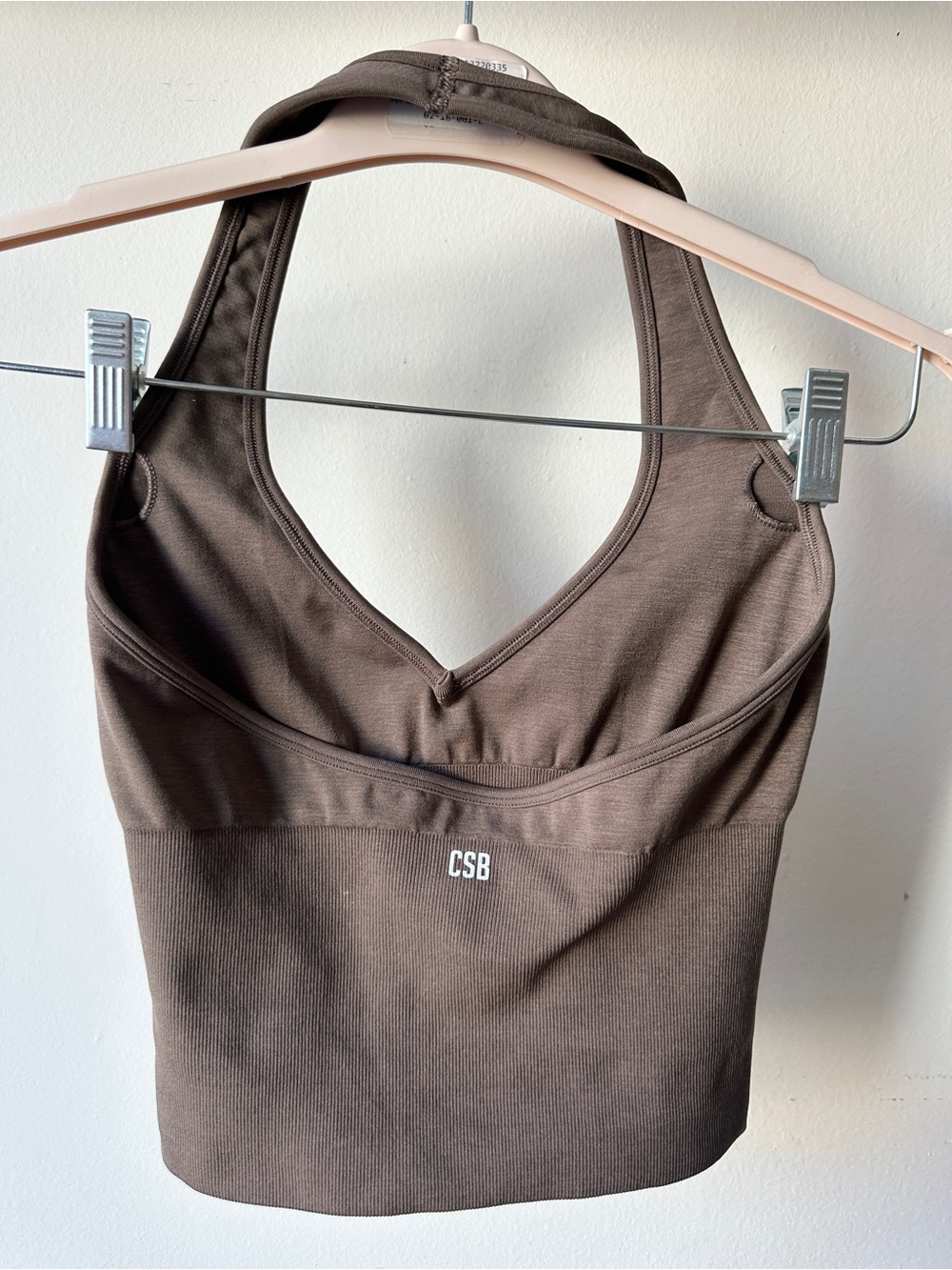 CSB Brown Top sport bra medium - Picture 2 of 4